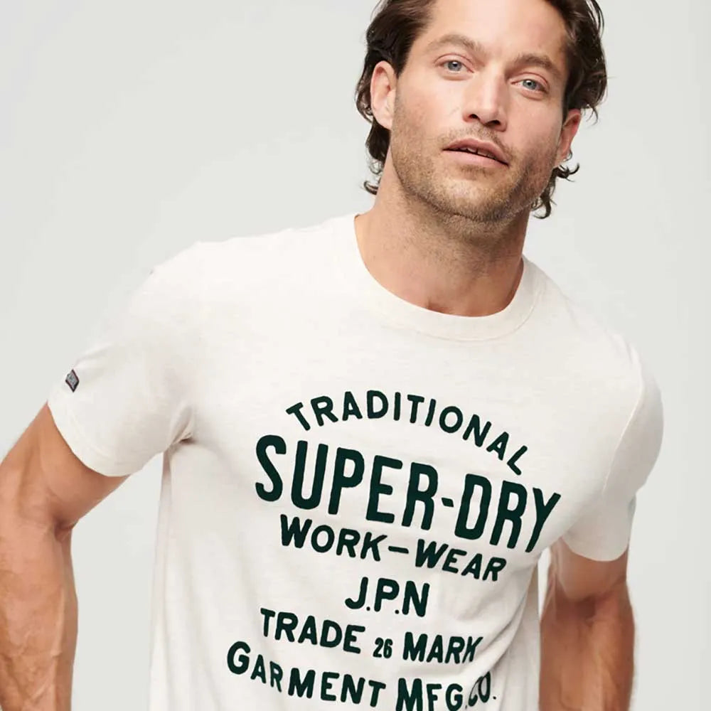ATHLETIC SCRIPT GRAPHIC TEE