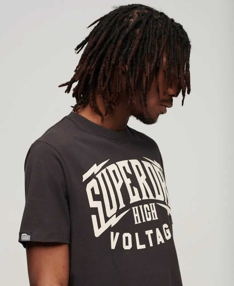 BLACKOUT ROCK GRAPHIC T SHIRT